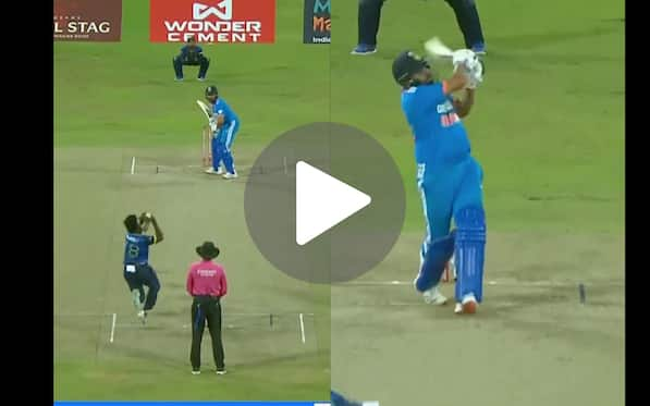 [Watch] Rohit Sharma Stuns Asitha Fernando With His Trademark Pull Shot For A Glorious Six